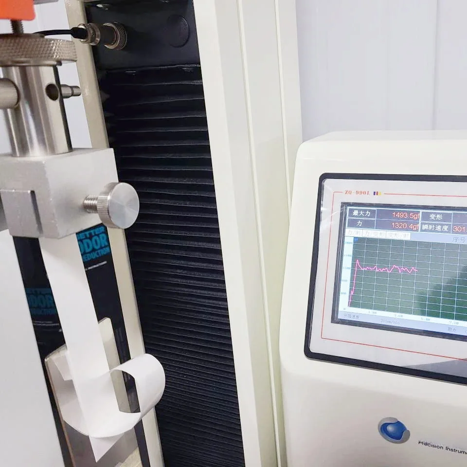 Peel adhesion testing equipment
